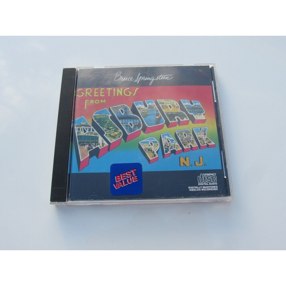 Bruce Springsteen – Greetings From Asbury Park N.J. CD 1973 Rock Columbia